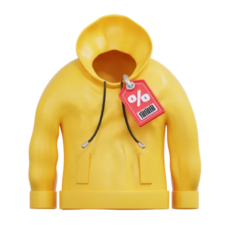 Descuento en sudaderas con capucha  3D Icon