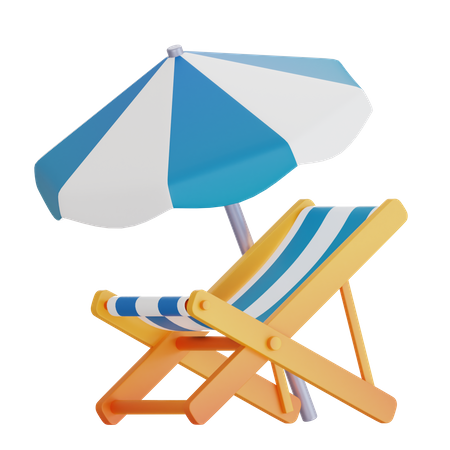 Summer Holiday  3D Icon