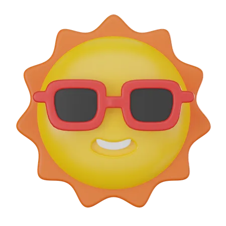 Sun  3D Icon