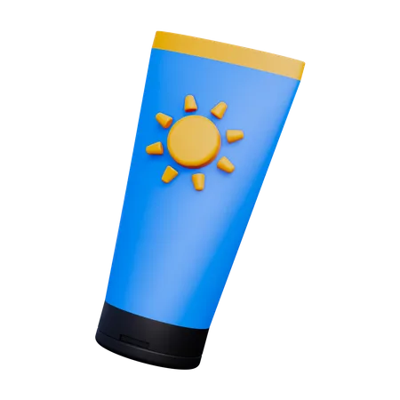 Sunblock  3D Icon