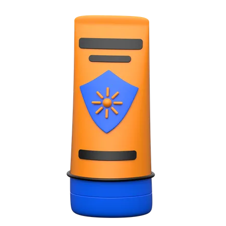 Sunblock  3D Icon