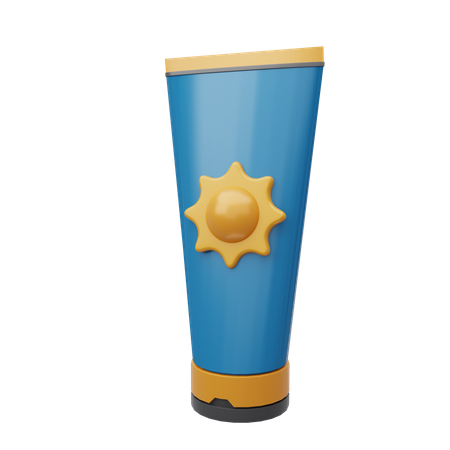 Sunblock  3D Icon