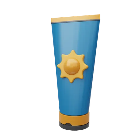 Sunblock  3D Icon