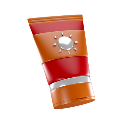 Sunblock  3D Icon