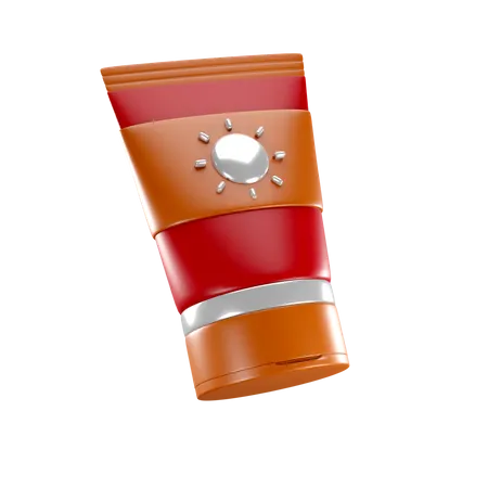 Sunblock  3D Icon