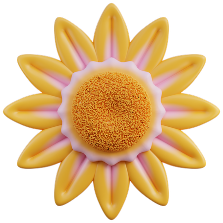 Sunflower  3D Icon