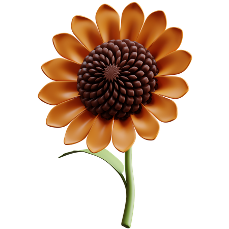 Sunflower  3D Icon