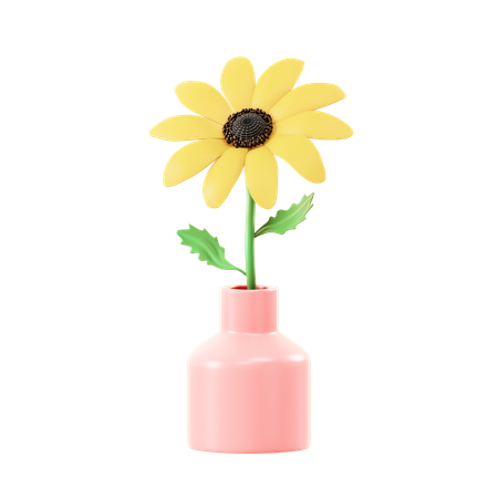 Sunflower  3D Icon