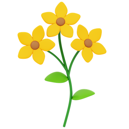 Sunflower  3D Icon