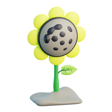 Sunflower  3D Icon