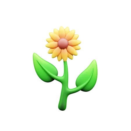 Sunflower  3D Icon