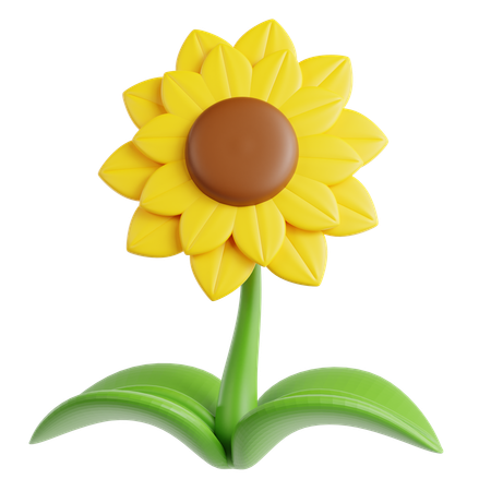 Sunflower  3D Icon