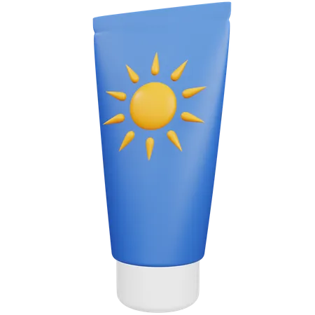 Sunscream  3D Icon