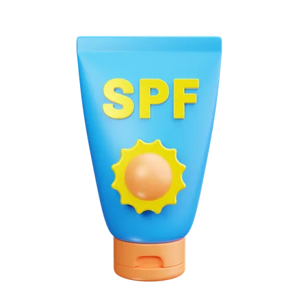 Sunscreen  3D Icon