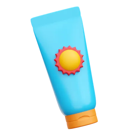 Sunscreen  3D Icon