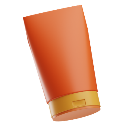 Sunscreen Lotion  3D Icon