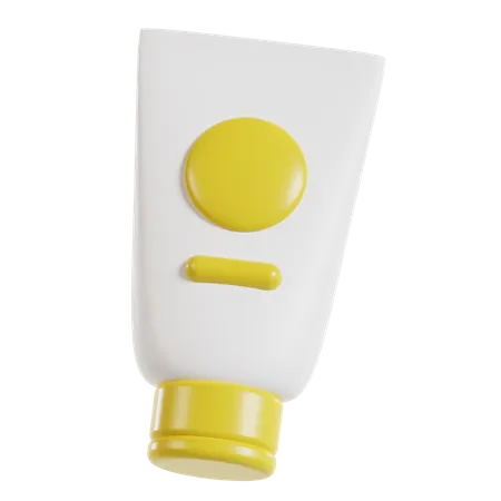 Sunscreen Lotion  3D Icon