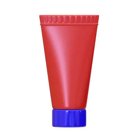 Sunscreen Lotion  3D Illustration