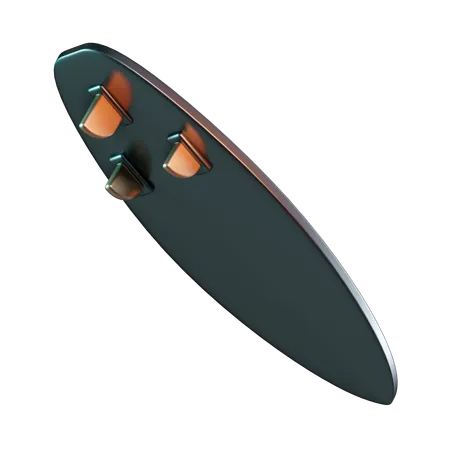 Surfing Board  3D Icon