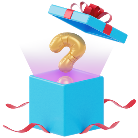 Surprise Box  3D Icon