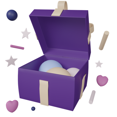 Surprise Box  3D Icon