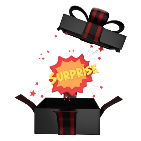 Surprise Gift  3D Sticker