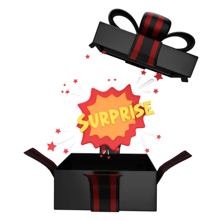 Surprise Gift  3D Sticker