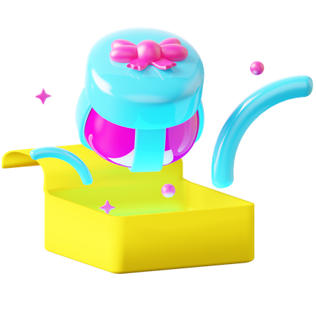 Surprise Gift  3D Icon