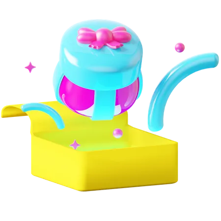 Surprise Gift  3D Icon