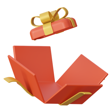 Surprise Gift Box  3D Icon