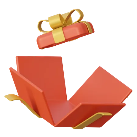 Surprise Gift Box  3D Icon