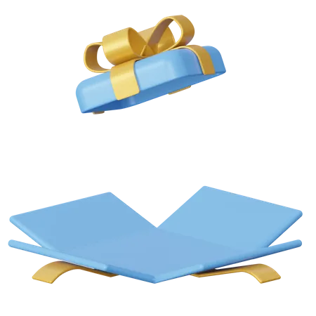 Surprise Gift Box  3D Icon