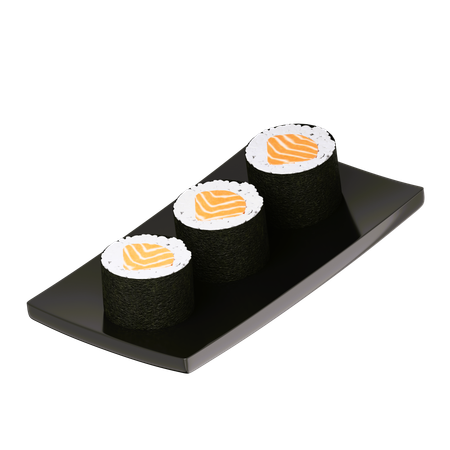 Sushi  3D Icon