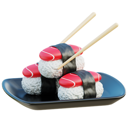 Sushi  3D Icon