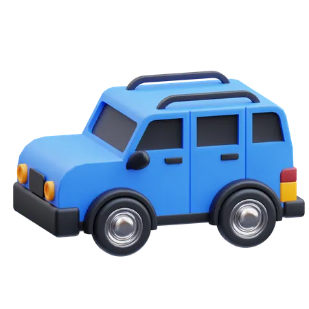 Carro suv  3D Icon