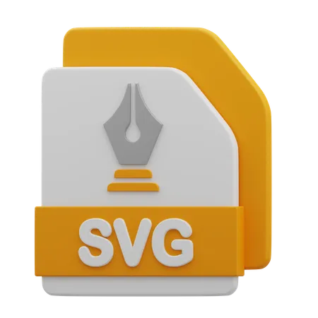 SVG File  3D Icon