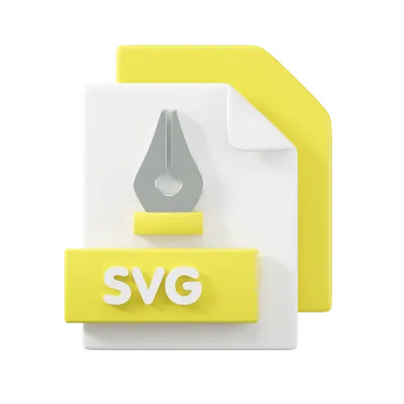 SVG File  3D Icon