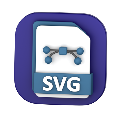 SVG File  3D Icon