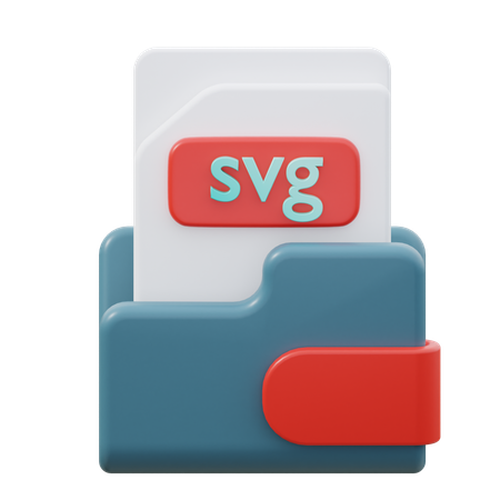 SVG File  3D Icon