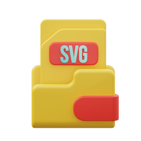 SVG File  3D Icon