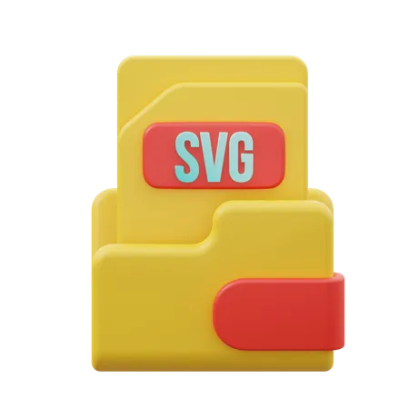 SVG File  3D Icon