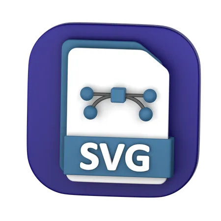 SVG File  3D Icon