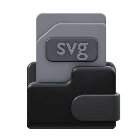 SVG File  3D Icon