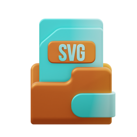 SVG File  3D Icon