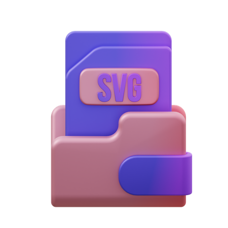 SVG File  3D Icon