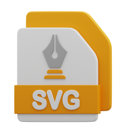 SVG File  3D Icon