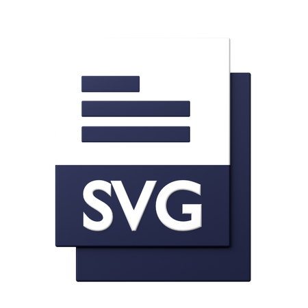 SVG File  3D Icon