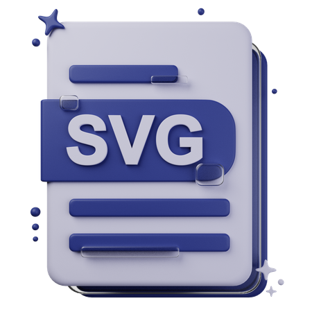 SVG File  3D Icon