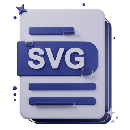 SVG File  3D Icon