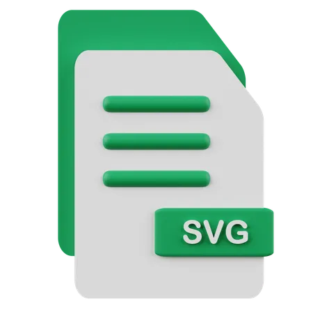 Svg File  3D Icon